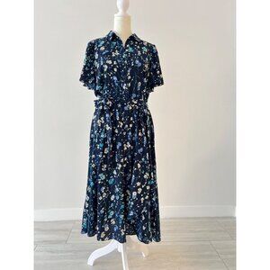 Floral Navy Dress
